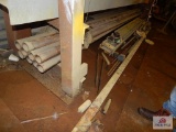 1 Lot of steel pipe and square tubing, etc.