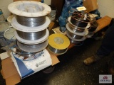 1 Lot of miscellaneous welding wire