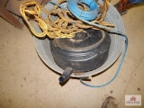 Metal washtub and contents