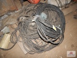 1 Large lot of extension cords