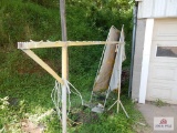 Welding screen and drying rack