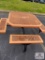 Picnic Table (You Must Unbolt From pavement)