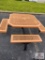 Picnic Table (You Must Unbolt From pavement)
