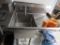 Stainless Steel Pre Wash Sink (You Must Disconnect And Take Down)