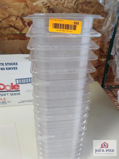 (18) 1/6" X 2.5" Clear