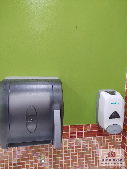 Paper Towle And Soap Dispenser (You Must Take Down)