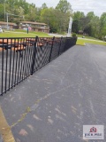 Approx. 40Ft Black Fence (You Must Take Down)
