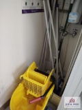 Mop Bucket And Brushes