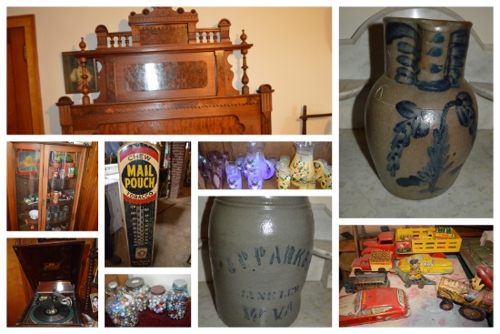 Huge Lifetime Accumulation Antique Auction