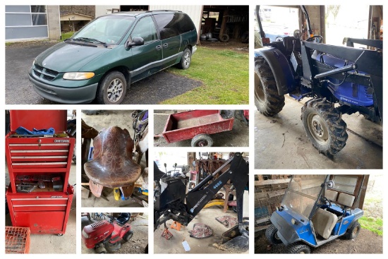 Farm Equipment, Tools, Collectibles & more