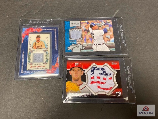 Lot of 3 insert cards