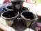 (5) New Fortiflex 8Qt Buckets