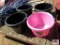 (4) New Fortiflex 8Qt Buckets