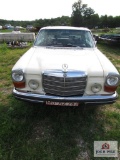 1972 Mercedes Vin# 11402312006033 Miles 25991