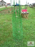 (12) Green Tomato Cages 42