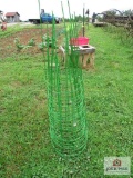 (12) Green Tomato Cages 42