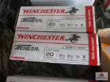 (2) 20 Gauge Winchester 100 Rounds