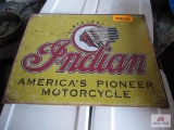 Indian Motorcycle Sign