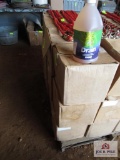 3 Cases Of Drain Cleaner Each Case Contains (4) 64Oz Bottles