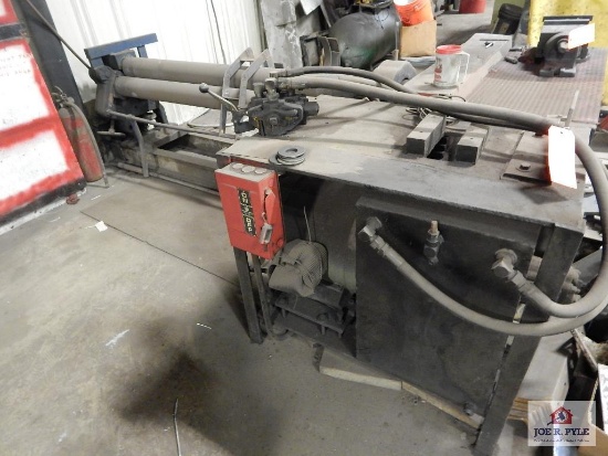 Electric over hydraulic steel roller