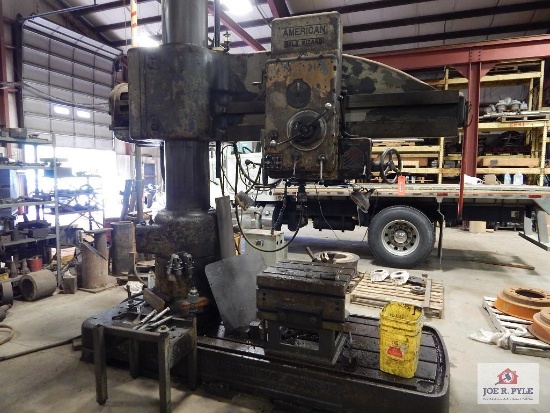 American hole wizard swing arm drill press
