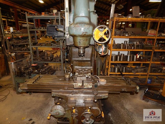 Milwaukee model K mill w/ digital read out