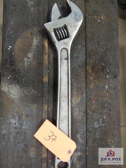 24" Adjustable end wrench