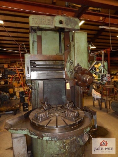 Froriep rotary table w/ turret head