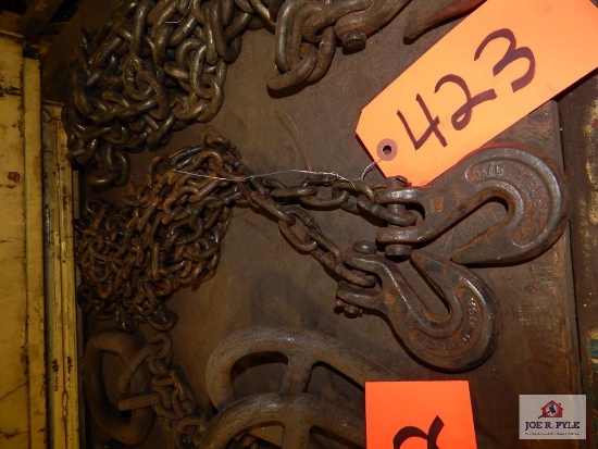 1/4" Double hook chain
