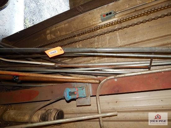 Hand tools, brooms, pry bars & shovels