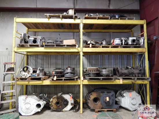 2 Section pallet rack (only no contents included)