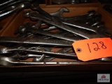 Various open & box end wrenches