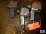 3 Ingersoll Rand 3/4' drive air impact