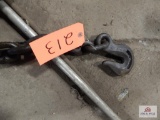 Large single hook chain