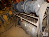 Hydraulic hose w/ rack