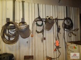 Welding shields, goggles, choker cables