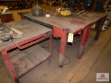 Steel work table