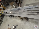 Various size steel & stands