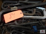 Various Allen wrenches