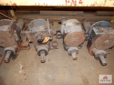 4 Mine cart Axles