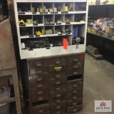 Cabinet & contents (electrical supplies)