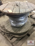 Large spool of copper wire