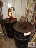1 Full, 1 Partial drum of cutting oil w/ pump