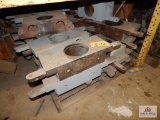 Steel parts for mine car