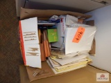 1 Lot of office supplies; paper, etc.