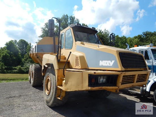 1999 Maxy 35-ton articulating dump truck chassis # 410046