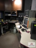 Recording Booth Contents, Ramsa Wr-S Recording Room Items (2) Tannoy Speakers, Sony Monitor, Rane