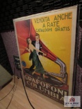 Grafofoni Columbia Poster