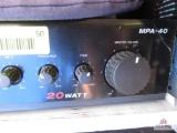 Radio Shack Amplifier Model Mpa-40