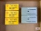 {186} Flat of ammo: (3) boxes of Norinco 7.62x39mm, (2) boxes of MagTech 9mm Luger